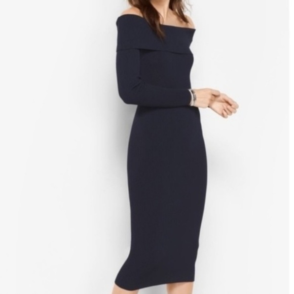 MICHAEL Michael Kors Dresses & Skirts - MICHAEL Michael Kors Off Shoulder Bodycon Dress